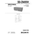 SONY SSCN495H Manual de Servicio