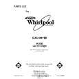 WHIRLPOOL LG6151XSW0 Catálogo de piezas