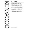 KENWOOD KT36L Manual de Usuario