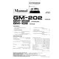 PIONEER GM102 Manual de Usuario