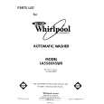 WHIRLPOOL LA5580XSW0 Catálogo de piezas