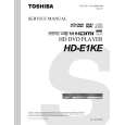 TOSHIBA HD-E1KE Manual de Servicio