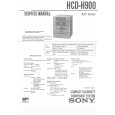 SONY MHC900 Manual de Servicio