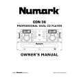 NUMARK CDN36 Manual de Usuario