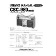 CROWN CSC-980 Manual de Servicio