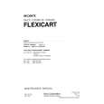 SONY FLEXICART Manual de Servicio
