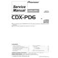 PIONEER CDXPD6 Manual de Servicio PIONEER CDXPD6 Manual de Servicio