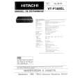 HITACHI VT-F182EL Manual de Servicio