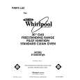 WHIRLPOOL SF3040SRW6 Catálogo de piezas