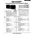SHARP CDX17H Manual de Servicio