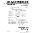 SONY LBT-D507CD Manual de Servicio