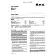 REX-ELECTROLUX RS140FR Manual de Usuario