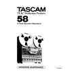TEAC TASCAM58 Manual de Servicio