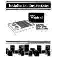 WHIRLPOOL RC8950XRH1 Manual de Instalación