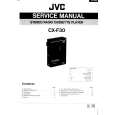 JVC CXF30 Manual de Servicio
