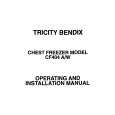 TRICITY BENDIX CF404 Manual de Usuario