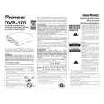 PIONEER DVR-103Z/KB Manual de Usuario