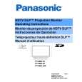 PANASONIC PT50DL54J Manual de Usuario