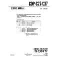 SONY CDP-C27 Manual de Servicio