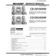 SHARP CD-DK2500W Manual de Servicio