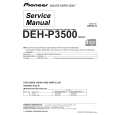 PIONEER DEH-P3500-2 Manual de Servicio