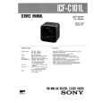 SONY ICFC101L Manual de Servicio