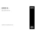 AEG 6100K-DR/EURO Manual de Usuario