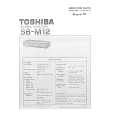 TOSHIBA SBM12 Manual de Servicio