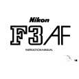NIKON F3AF Manual de Usuario