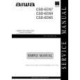 AIWA CSDED59 Manual de Servicio