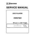 EMERSON EWD7001 Manual de Usuario