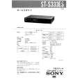 SONY ST-S333ES Manual de Servicio
