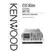 KENWOOD BP-70 Manual de Servicio