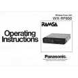 PANASONIC WXRP800 Manual de Usuario