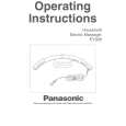 PANASONIC EV328 Manual de Usuario