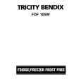 TRICITY BENDIX FDF105 Manual de Usuario