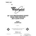 WHIRLPOOL SF376PEWW2 Catálogo de piezas