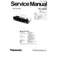 PANASONIC RC6090 Manual de Servicio