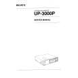 SONY UP-3000P Manual de Servicio