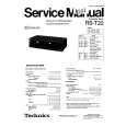 TECHNICS RST22 Manual de Servicio