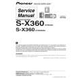 PIONEER S-X360/XTW/UC Manual de Servicio