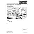 MIELE H4880B Manual de Usuario