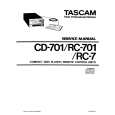 TEAC RC-7 Manual de Servicio