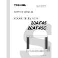TOSHIBA 20AF45 Manual de Servicio