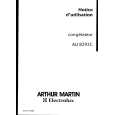 ARTHUR MARTIN ELECTROLUX AU8293C Manual de Usuario