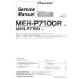 PIONEER MEH-P7100R/EW Manual de Servicio