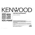 KENWOOD KDCPS905 Manual de Usuario