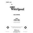 WHIRLPOOL LG9801XKW1 Catálogo de piezas