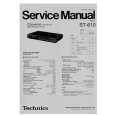 TECHNICS ST-610 Manual de Servicio TECHNICS ST-610 Manual de Servicio