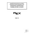 REX-ELECTROLUX RO11 Manual de Usuario